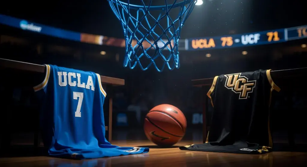 No. 7 UCLA defeats No. 10 UCF 75-71 in first-round NCAA Tournament game