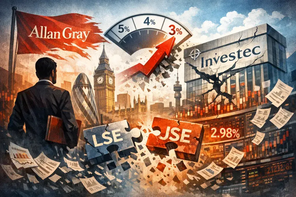 Allan Gray Cuts Investec Stake Below 3% in Regulatory Threshold Crossing