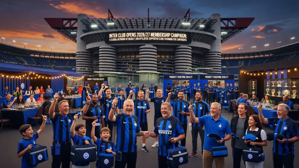 Inter Club Opens 2026/27 Membership Campaign Across a Growing Global Network