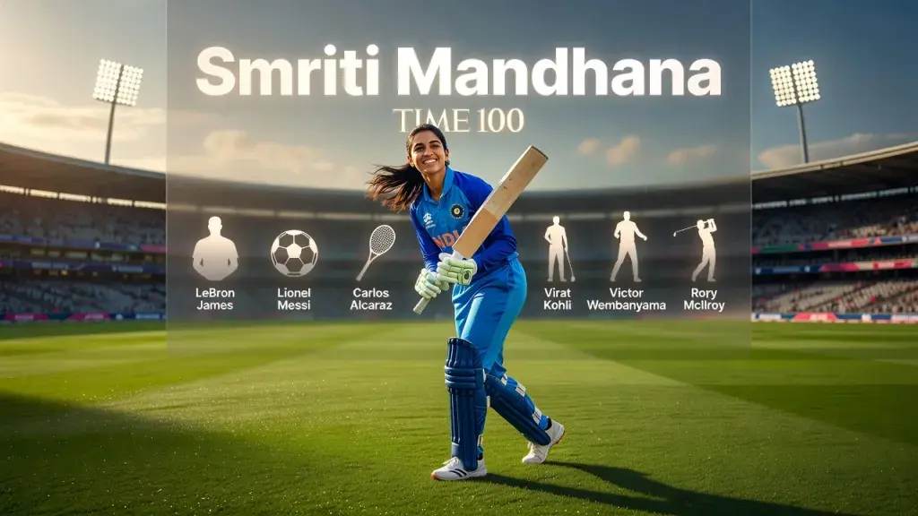Mandhana Earns Spot in TIME's 100 Most Influential, Outshining Kohli and Sharma