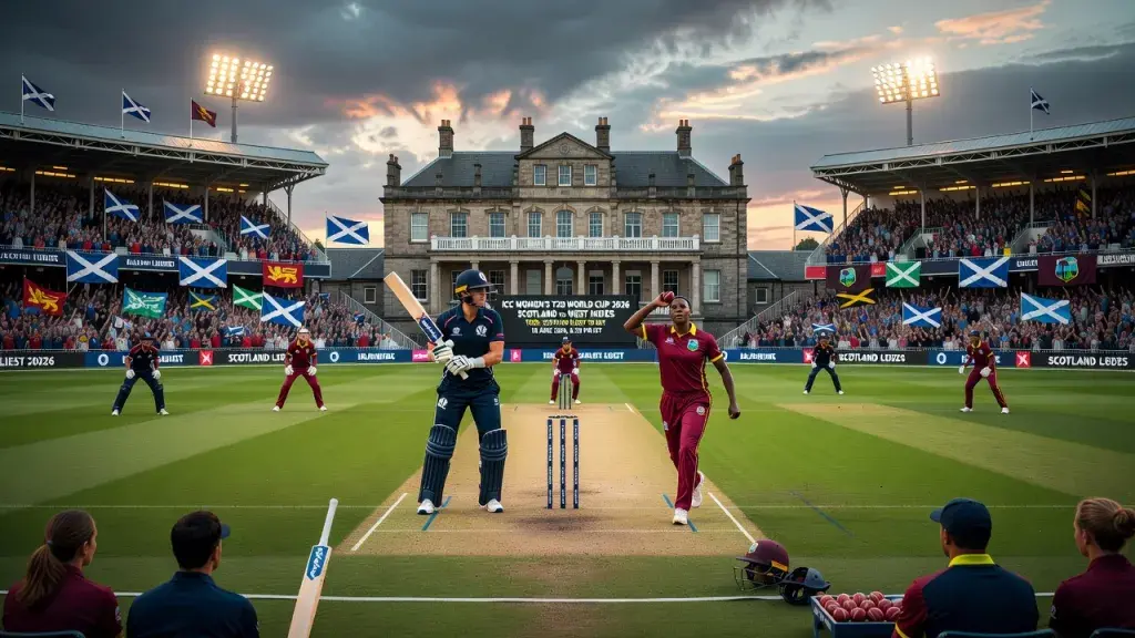 Scotland Women Face West Indies at Headingley in ICC T20 World Cup Clash