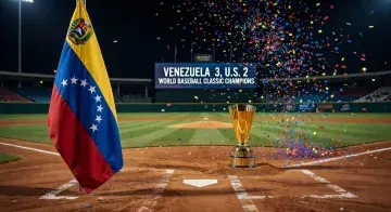 Venezuela defeats U.S. 3-2 for first World Baseball Classic title